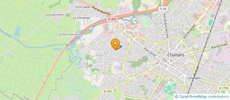 localisation de l'entreprise SCI LEGER  SAINT-AVE