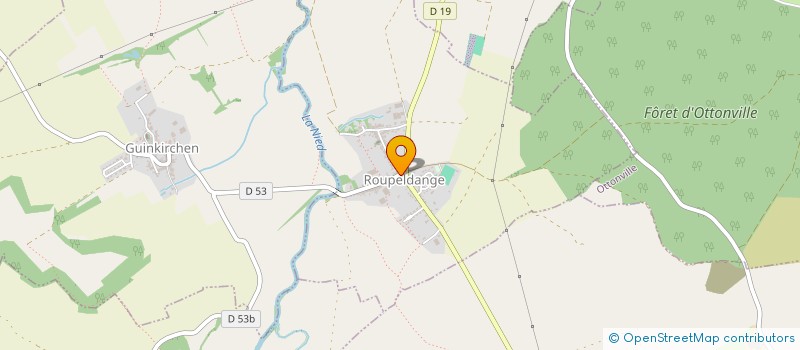 localisation de l'entreprise SCI LEGER GIANT  ROUPELDANGE