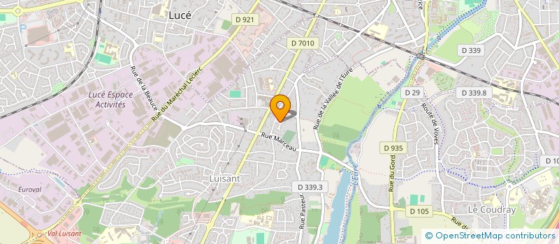 localisation de l'entreprise SCI LEGER IMMOBILIER à LUISANT