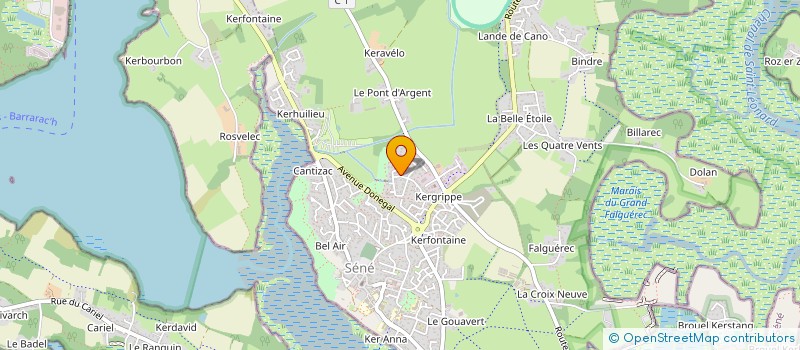 localisation de l'entreprise SCI LEGERON à SENE