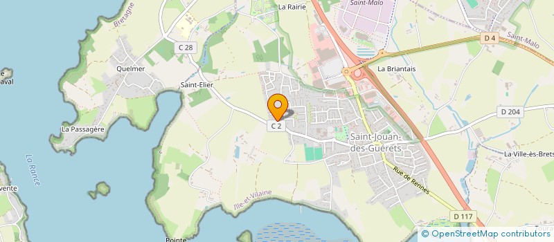 localisation de l'entreprise SCI LEGISY  SAINT-JOUAN-DES-GUERETS