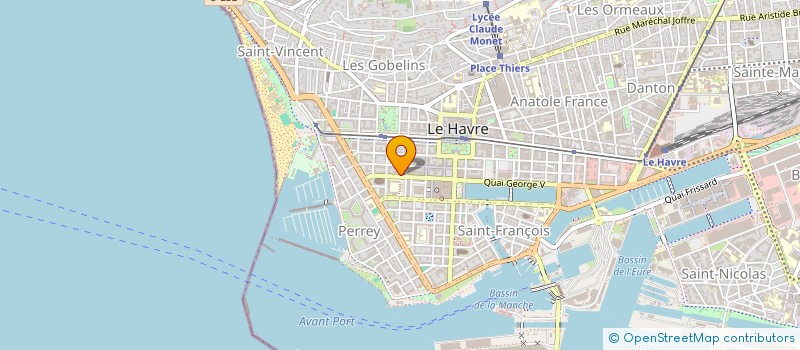 localisation de l'entreprise SCI LEGO à LE HAVRE