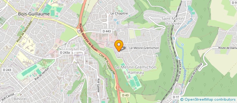 localisation de l'entreprise SCI LEGO  SAINT-MARTIN-DU-VIVIER