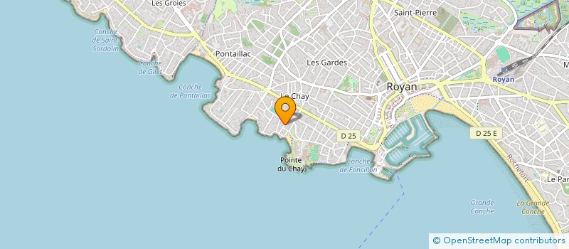 localisation de l'entreprise SCI LEGO  ROYAN