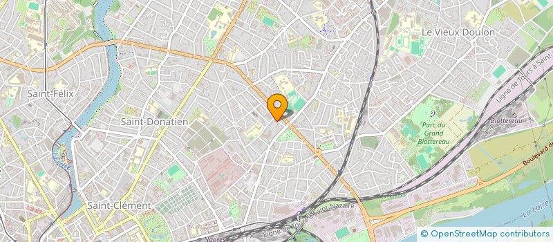localisation de l'entreprise SCI LEGOFU à NANTES
