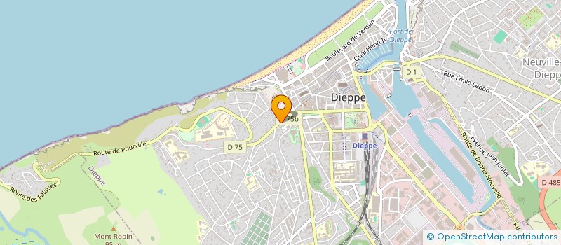 localisation de l'entreprise SCI LEGORAG  DIEPPE