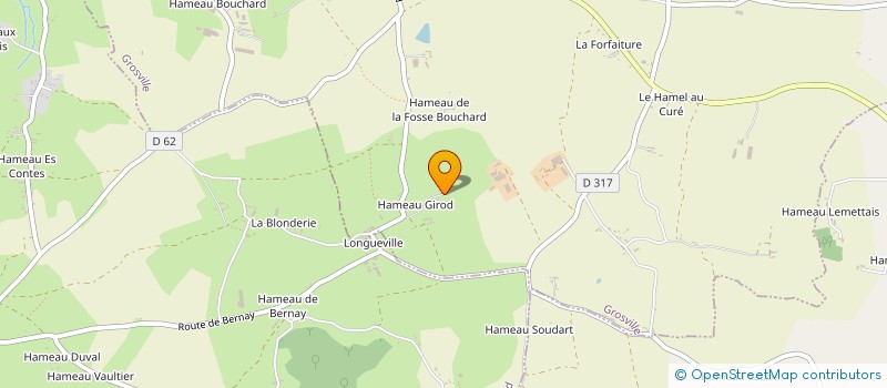 localisation de l'entreprise SCI LEGOUPILLOT INVEST  GROSVILLE