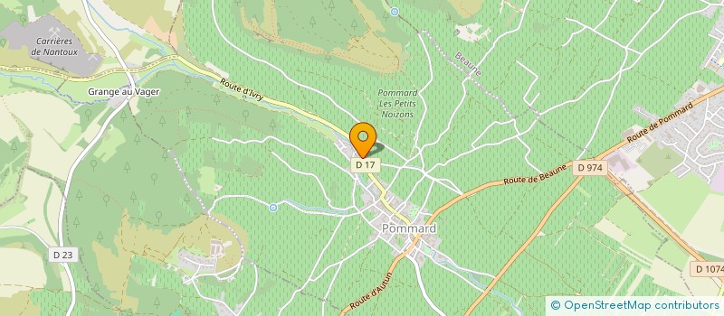 localisation de l'entreprise SCI LEGOUX-LANCELLOTTI  POMMARD