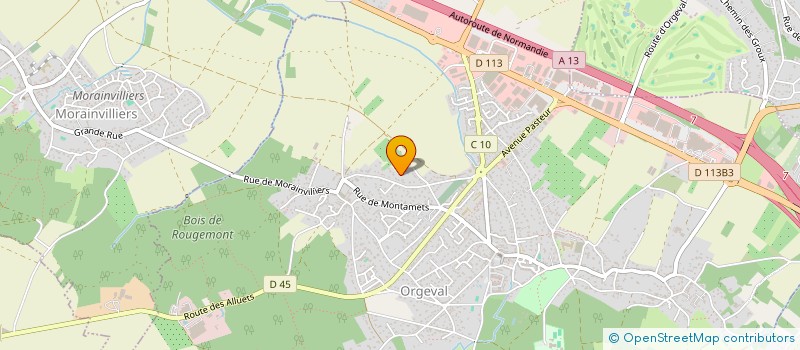 localisation de l'entreprise SCI LEGRAIN-MINEAU  FONTAINEBLEAU