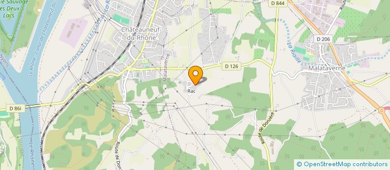 localisation de l'entreprise SCI LEGRAMUSE  MALATAVERNE