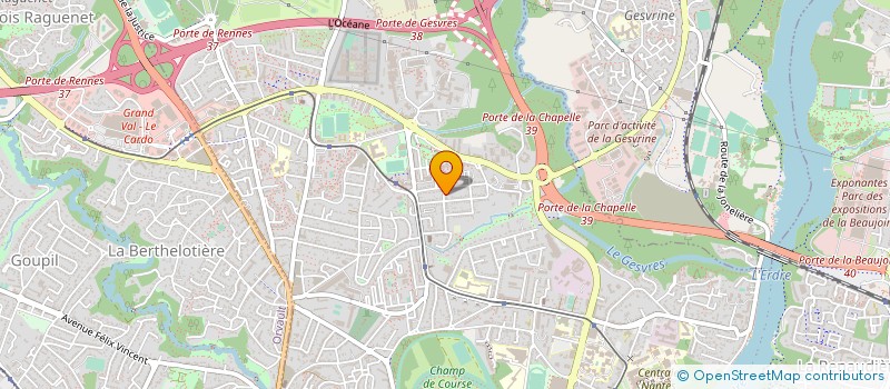 localisation de l'entreprise SCI LEGRAND à NANTES