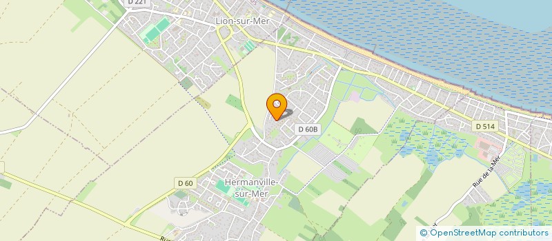 localisation de l'entreprise SCI LEGRAND à HERMANVILLE-SUR-MER