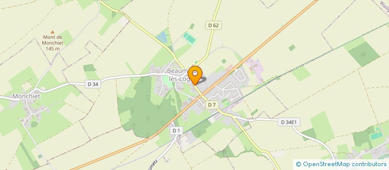 localisation de l'entreprise SCI LEGRAND  BEAUMETZ-LES-LOGES