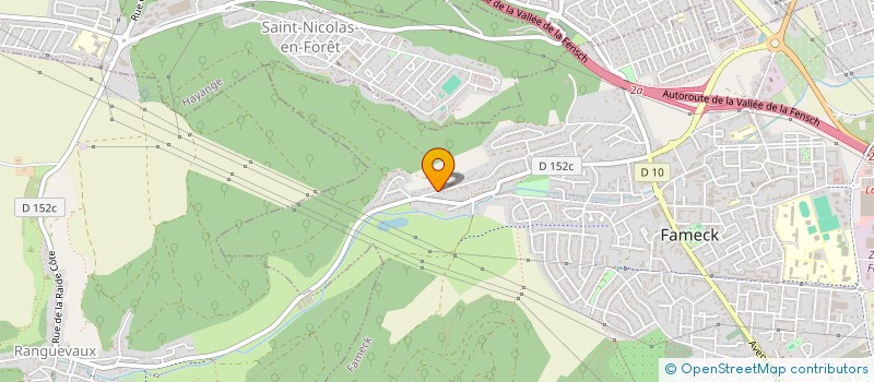 localisation de l'entreprise SCI LEGRAND  FAMECK