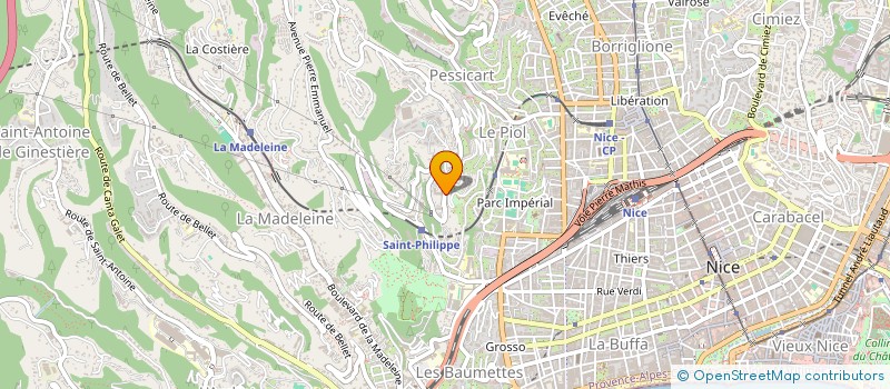 localisation de l'entreprise SCI LEGRAND DUO  NICE