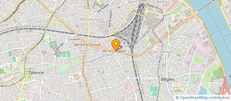 localisation de l'entreprise SCI LEGRAND & FILS à BORDEAUX