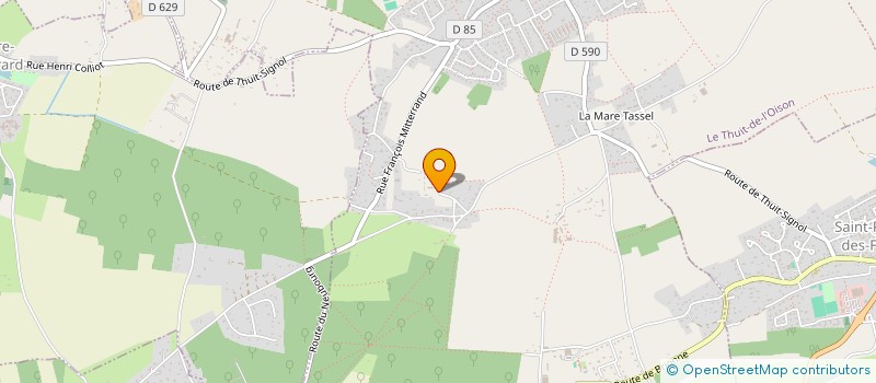 localisation de l'entreprise SCI LEGRAND-PRIETO  LES MONTS DU ROUMOIS