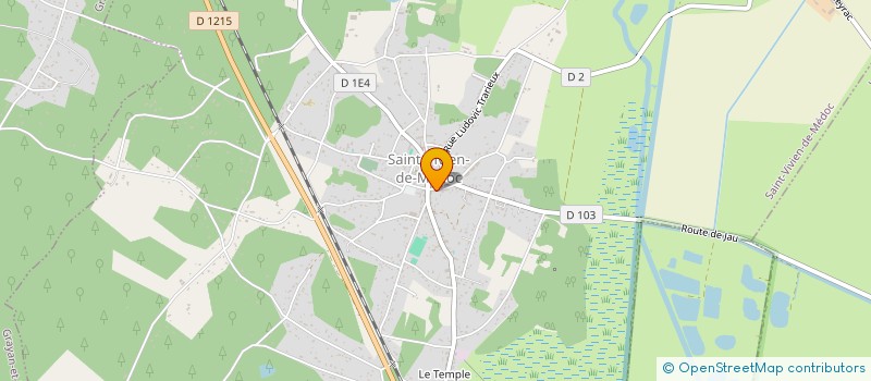 localisation de l'entreprise SCI LEGRAND TIMONIER  SAINT-VIVIEN-DE-MEDOC