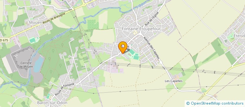 localisation de l'entreprise SCI LEGRANDOIS  VERSON