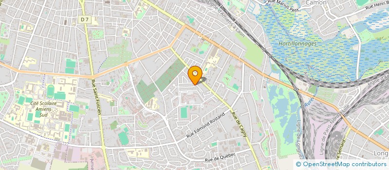 localisation de l'entreprise SCI LEGRIS à AMIENS