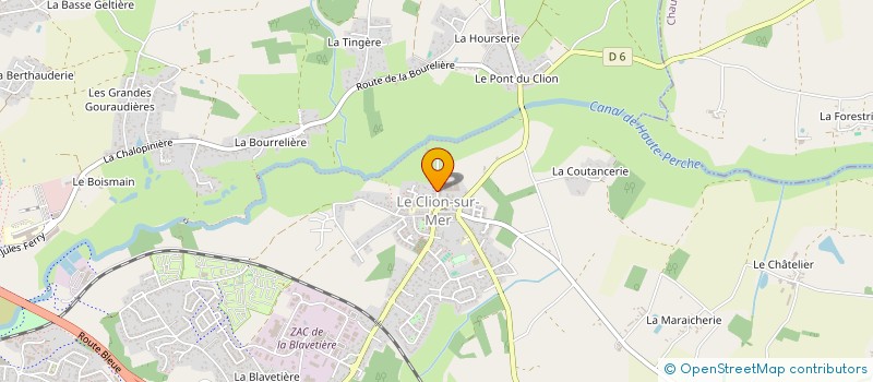 localisation de l'entreprise SCI LEGRUSLEY  PORNIC