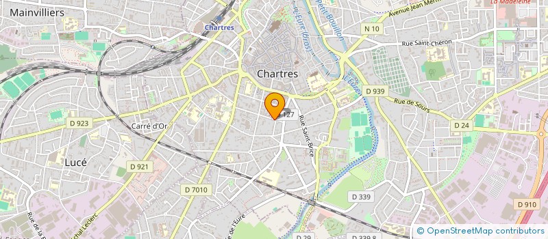 localisation de l'entreprise SCI LEGUE à CHARTRES