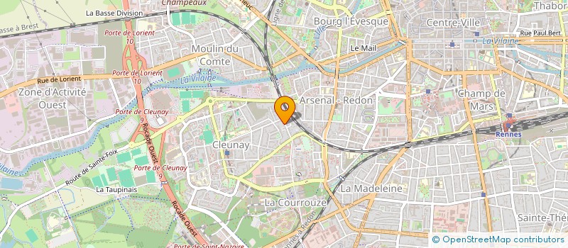 localisation de l'entreprise SCI LEGUIMAL  RENNES