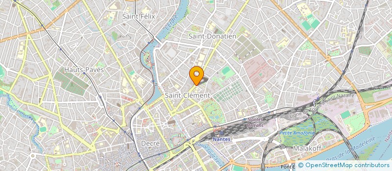 localisation de l'entreprise SCI LEGUYADER  VERTOU