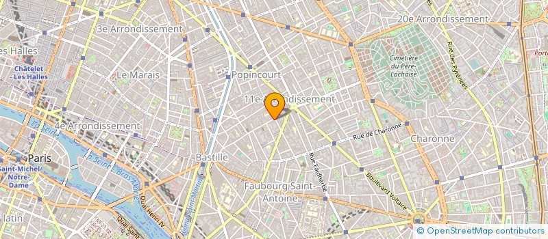 localisation de l'entreprise SCI LEH  PARIS