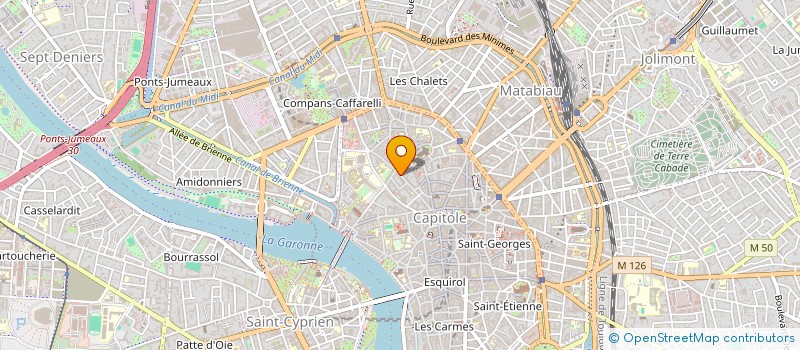 localisation de l'entreprise SCI LEHA  TOULOUSE