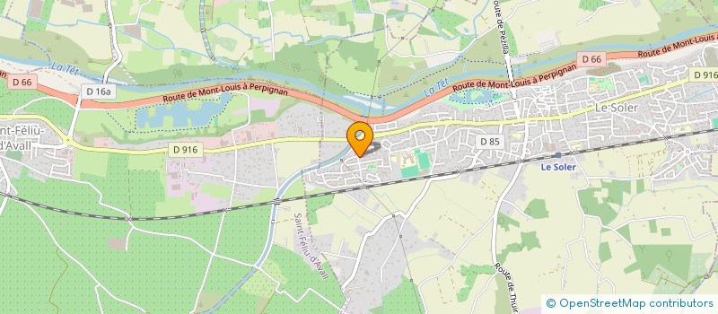 localisation de l'entreprise SCI LEHA  LE SOLER