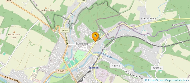 localisation de l'entreprise SCI LEHAIM à EPERNON