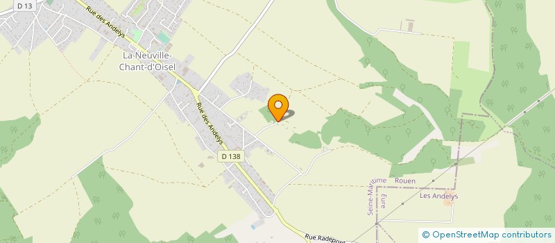 localisation de l'entreprise SCI LEHMAN'S  LA NEUVILLE-CHANT-D'OISEL