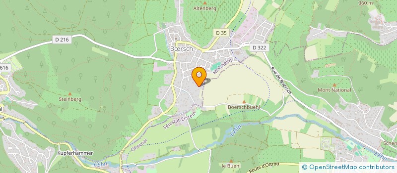 localisation de l'entreprise SCI LEHMANN  BRSCH