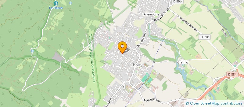 localisation de l'entreprise SCI LEHNERT-VUAILLET  THOIRY