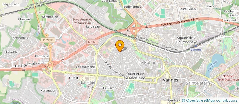 localisation de l'entreprise SCI LEHO à VANNES