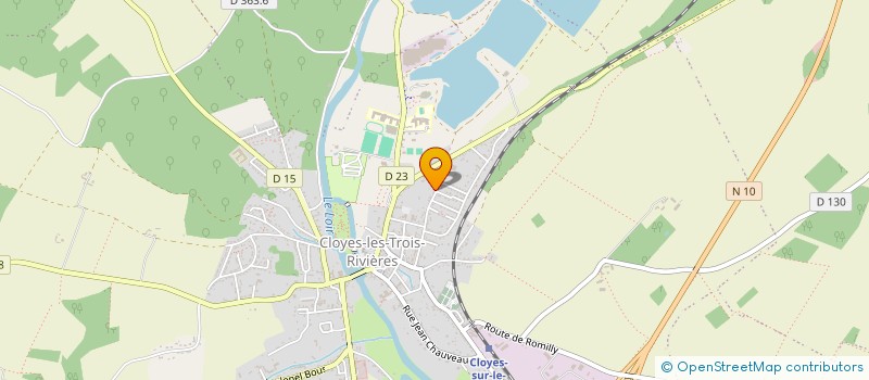 localisation de l'entreprise SCI LEHOUX-JULLIEN à CLOYES-LES-TROIS-RIVIERES