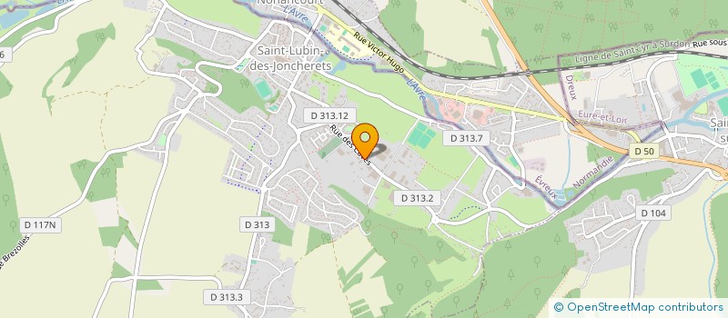 localisation de l'entreprise SCI LEHUGEUR-DETHAN à SAINT-LUBIN-DES-JONCHERETS