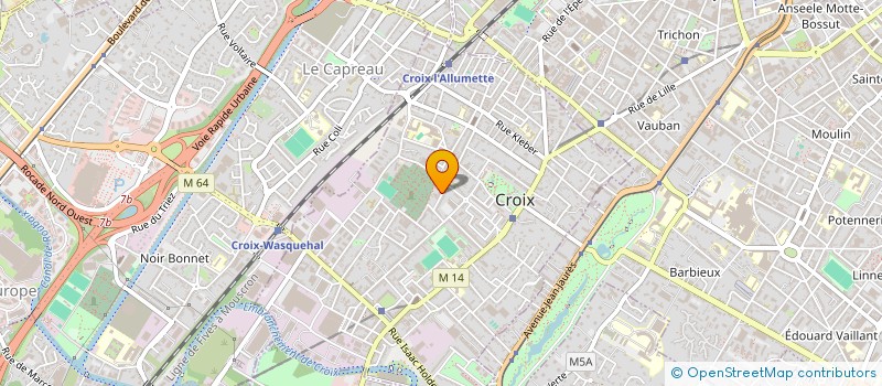 localisation de l'entreprise SCI LEI à CROIX