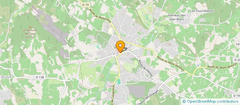 localisation de l'entreprise SCI LEI BAU  BEDOIN