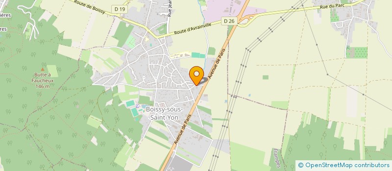 localisation de l'entreprise SCI LEI PITCHOUNS  BOISSY-SOUS-SAINT-YON