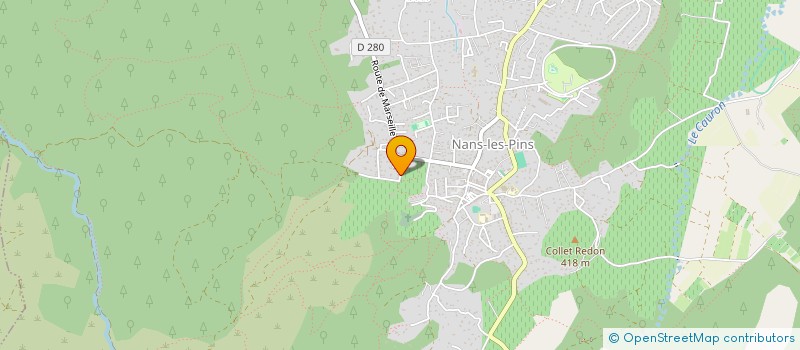 localisation de l'entreprise SCI LEI ROUVE  NANS-LES-PINS