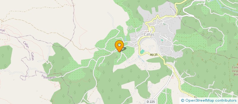 localisation de l'entreprise SCI LEI SAUTE-MESSUGUES  CALLAS