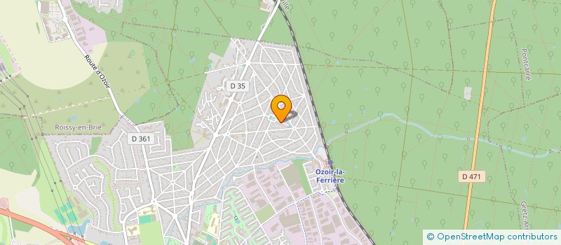 localisation de l'entreprise SCI LEIAL  OZOIR-LA-FERRIERE