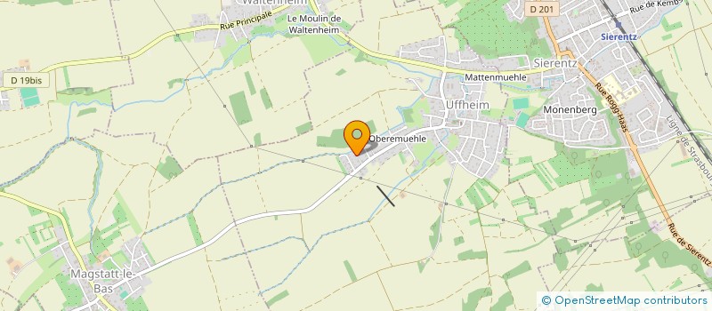 localisation de l'entreprise SCI LEIBY FRERES  UFFHEIM