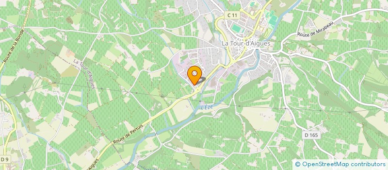 localisation de l'entreprise SCI LEIC  LA TOUR D'AIGUES