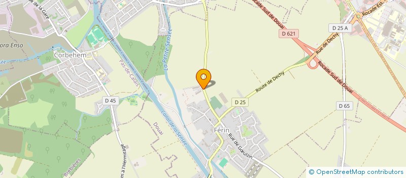 localisation de l'entreprise SCI LEIGNEL  FERIN