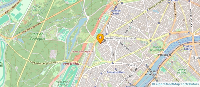 localisation de l'entreprise SCI LEILA  PARIS