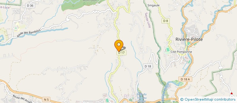 localisation de l'entreprise SCI LEILA  SAINTE-LUCE