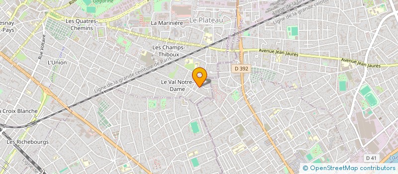 localisation de l'entreprise SCI LEILA  SARTROUVILLE